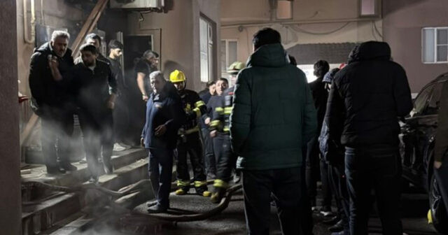 Bakıda məşhur yaşayış kompleksində YANĞIN