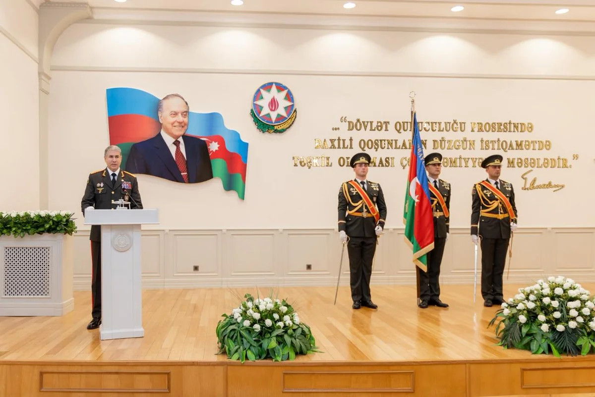 Vilayət Eyvazov: Daxili Qoşunlar qarşıya qoyulmuş tapşırıqları hər zaman layiqincə yerinə yetirir&nbsp;