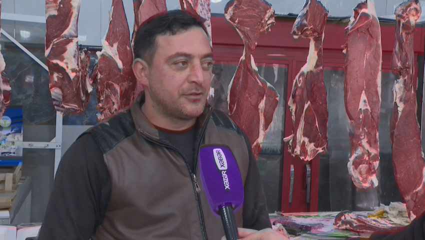 Bayramqabağı Bakıda ət bahalaşıb - VİDEO&nbsp;