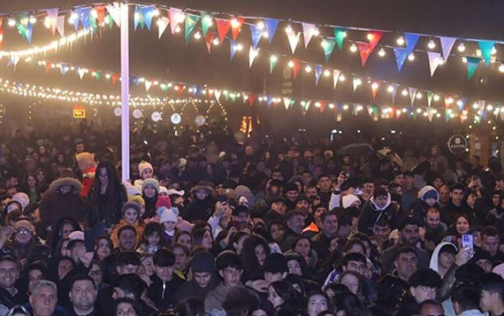 Xankəndidə bayram proqramı təşkil edildi 