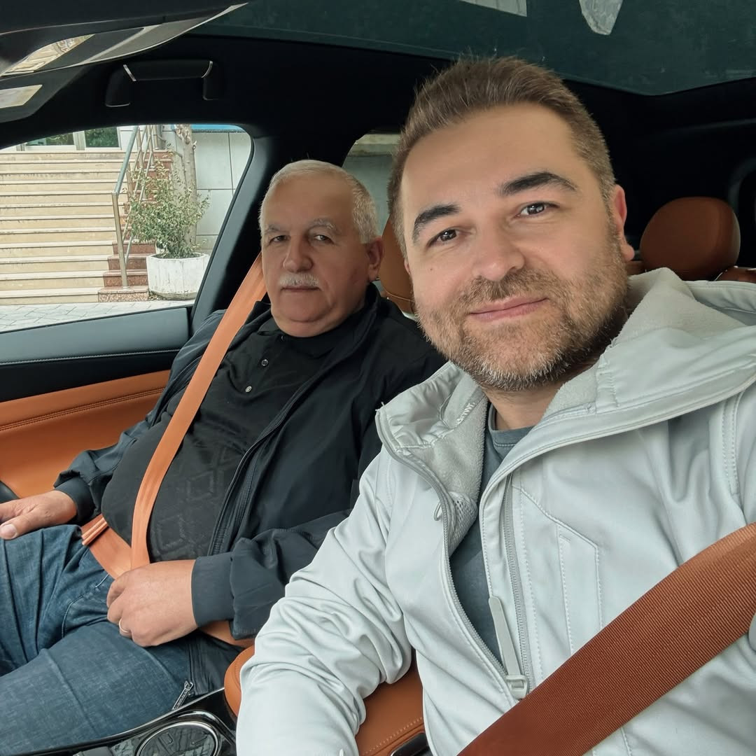 Atasının yubileyini belə təbrik etdi  - FOTOLAR