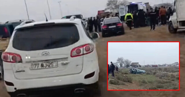 Bakı-Qazax yolunda mikroavtobus qəzaya uğradı: 9 NƏFƏR YARALANDI&nbsp;