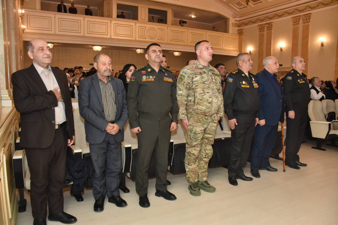 Aprel döyüşlərinə həsr olunmuş tədbir keçirilib