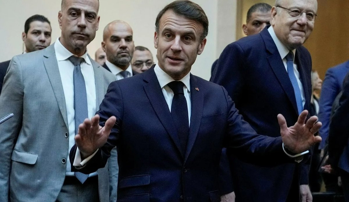 Makron İrana qarşı əməliyyatın effektivliyinə şübhə ilə yanaşıb