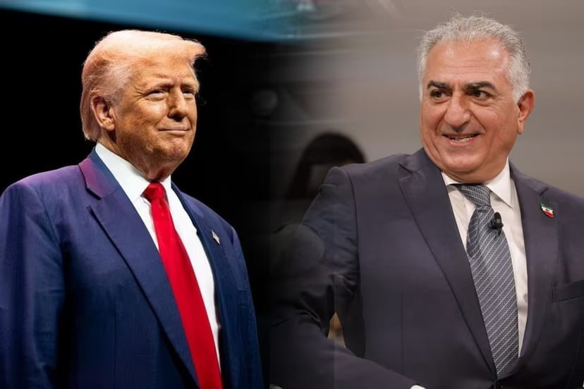 Rza Pəhləvi Tramp və Netanyahunu sosial mediada izləmədən çıxardı – FOTO 