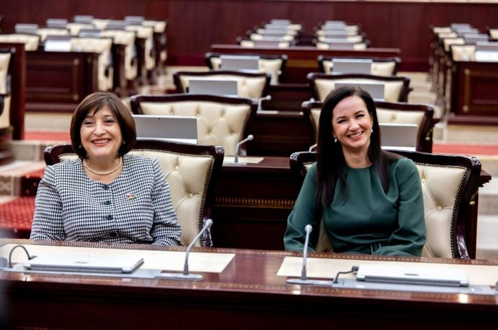 Milli Məclisin sədri Litva Baş naziri ilə görüşüb&nbsp;