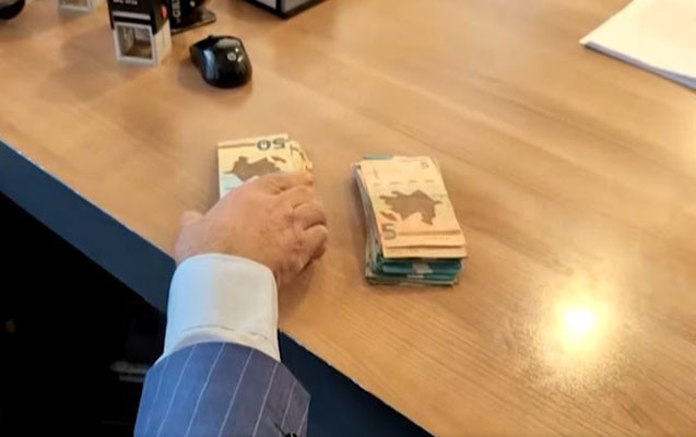 MN-də müvəqqəti tutduğu vəzifədə külli miqdarda - Rüşvət alıb&nbsp;