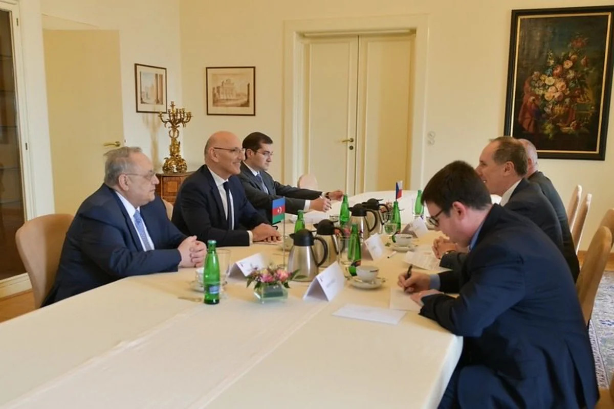 Elçin Əmirbəyov və Brodski Cənubi Qafqazda təhlükəsizliyi müzakirə ediblər&nbsp;