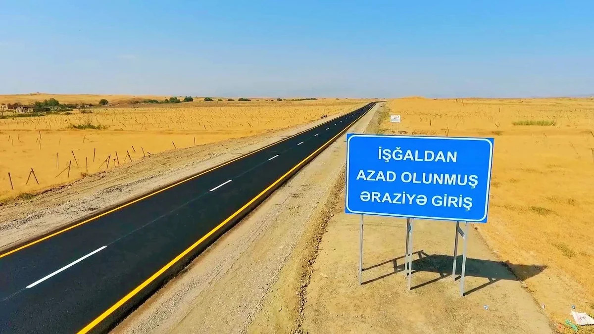 İşğaldan azad edilmiş ərazilərdə 1 400 km-dən çox avtomobil yolu tikilib&nbsp;