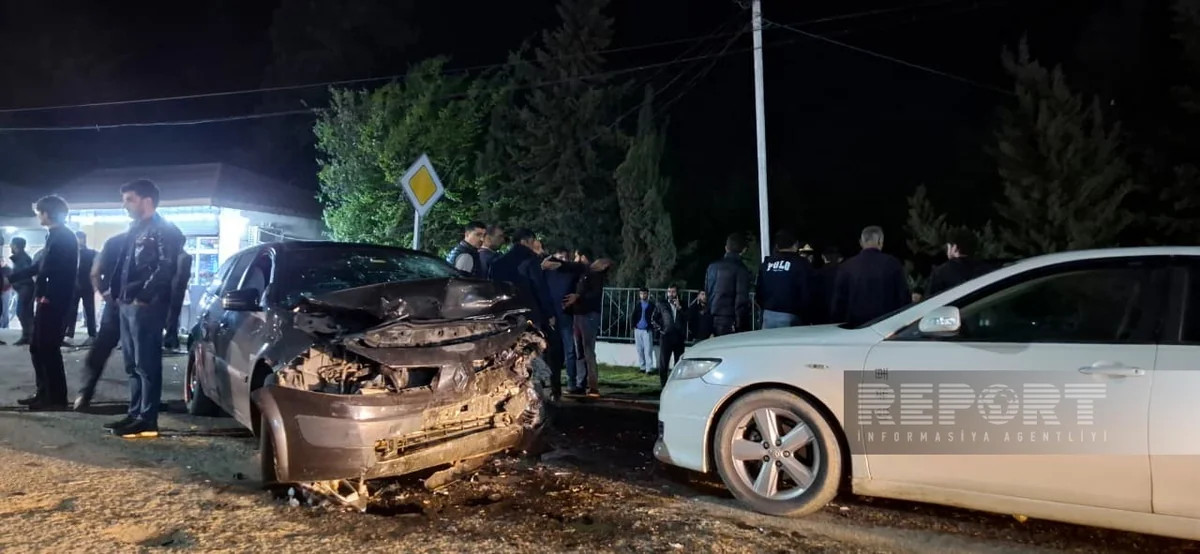 Ağır qəza: Yaralılar var