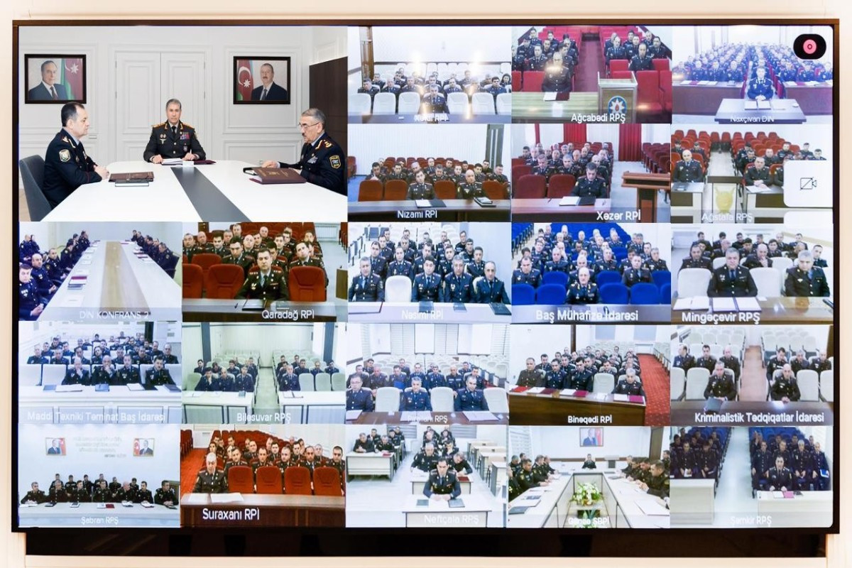 Daxili İşlər Nazirliyində Kollegiya iclası keçirilib&nbsp;