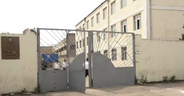 Bakıda məktəbdə şok hadisə – VİDEO 