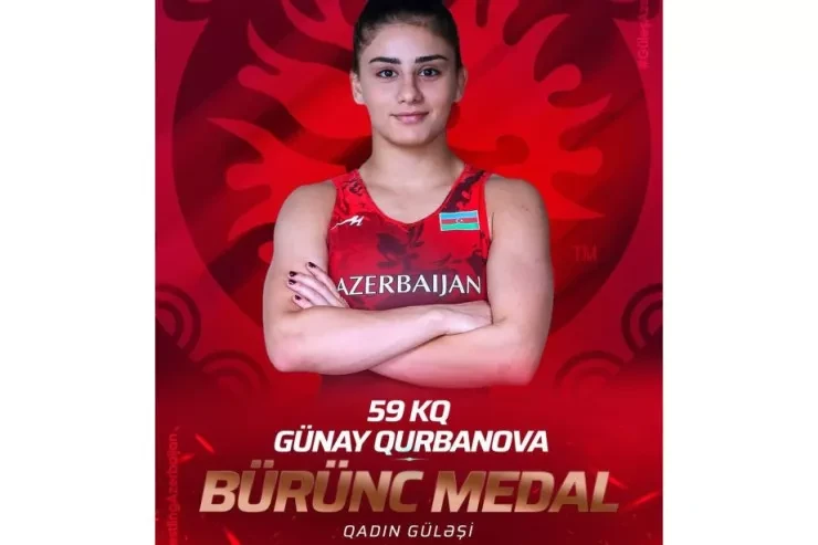 Qadın güləşçimiz Avropa üçüncüsü oldu&nbsp;