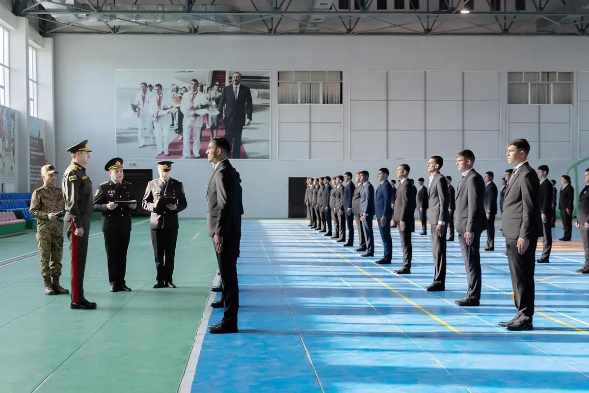 Vilayət Eyvazov Göyçayda sıra baxışı keçirdi - Video+Fotolar