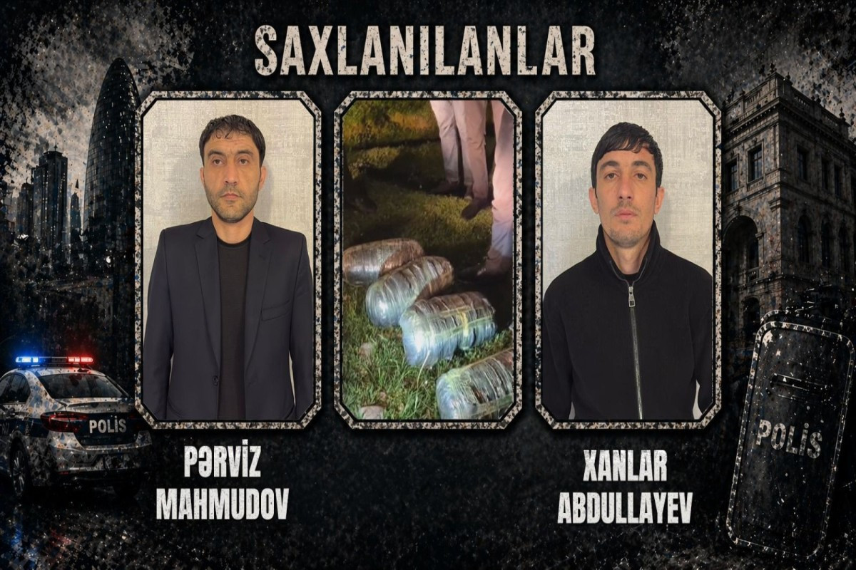 Oğuzda narkokuryerlər saxlanılıb&nbsp;