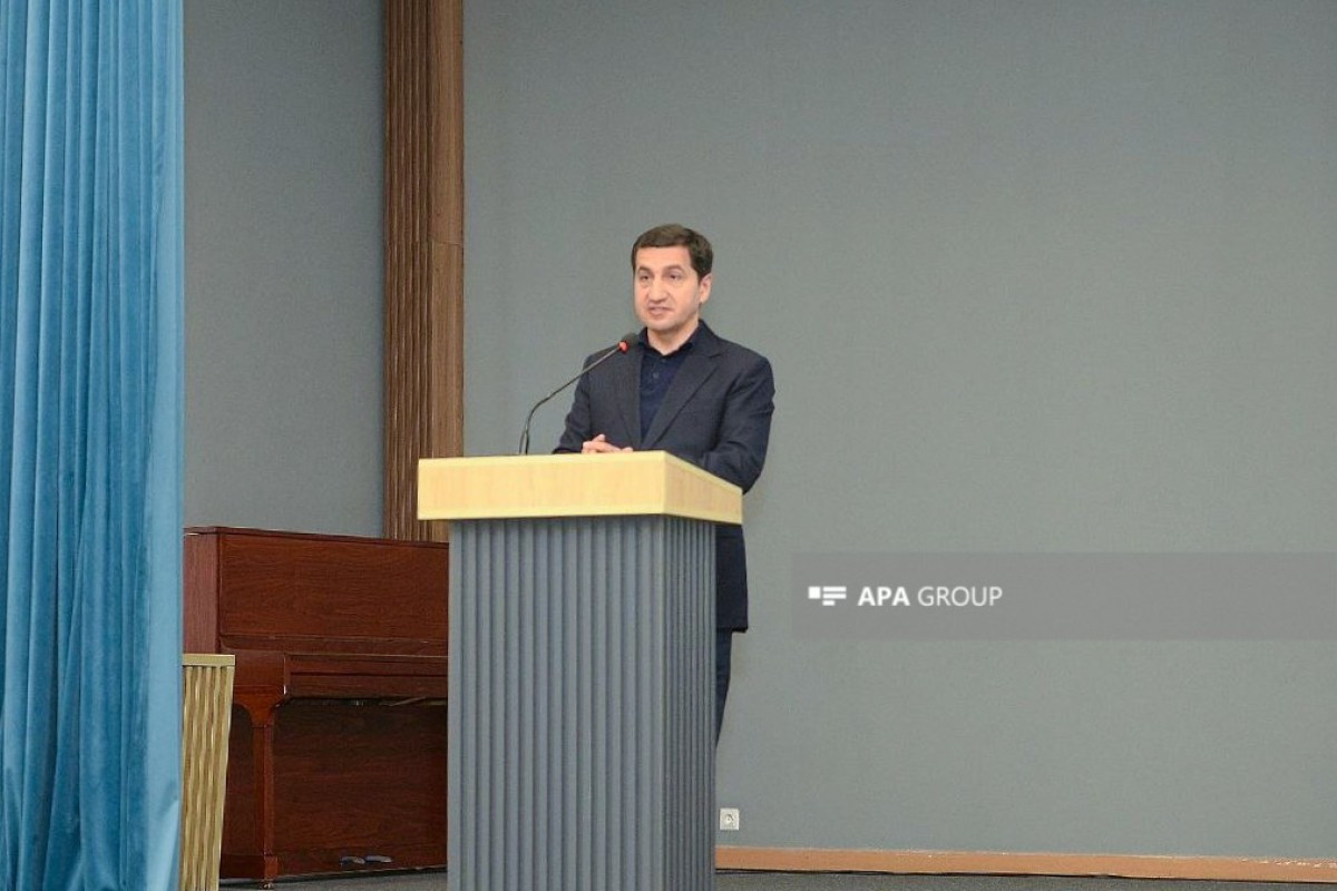 Hikmət Hacıyev: Qarabağda mina problemi ən ciddi humanitar çağırış olaraq qalır&nbsp;