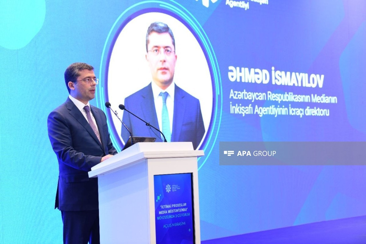 Əhməd İsmayılov: Dövlət-media-cəmiyyət vəhdəti istənilən qlobal çağırışın öhdəsindən gəlməyə imkan verir