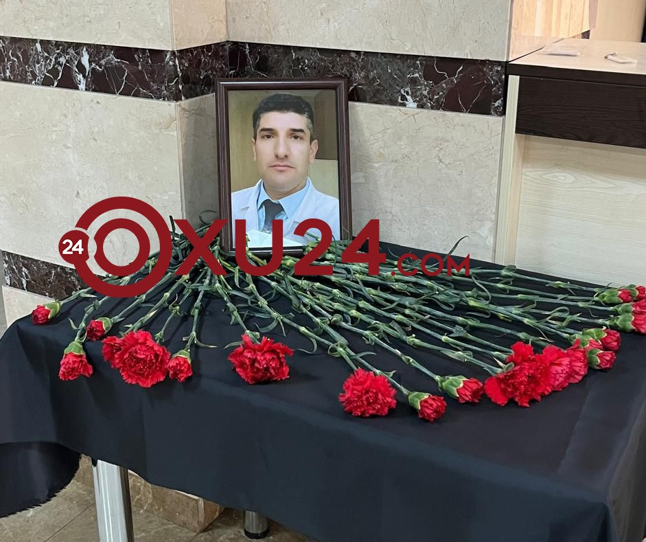  Milli Onkologiya Mərkəzi həkimi ilə vidalaşır   —  FOTO