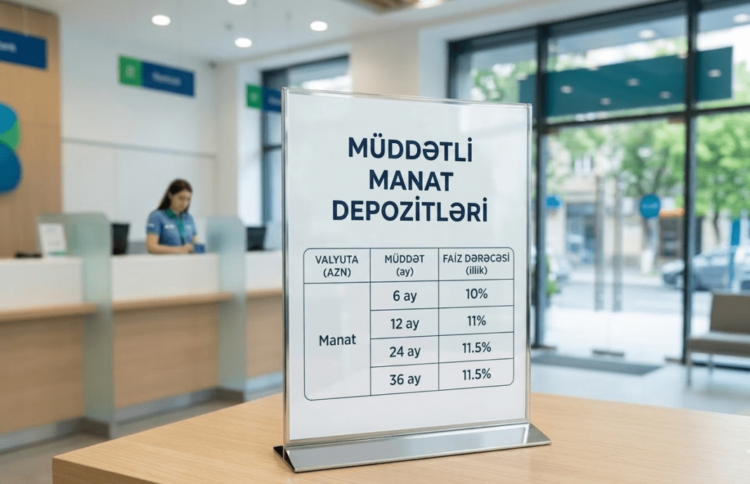 Bankların 6 aydan 36 ayadək ən sərfəli müddətli manat depoziti təklifləri – SİYAHI (may)
