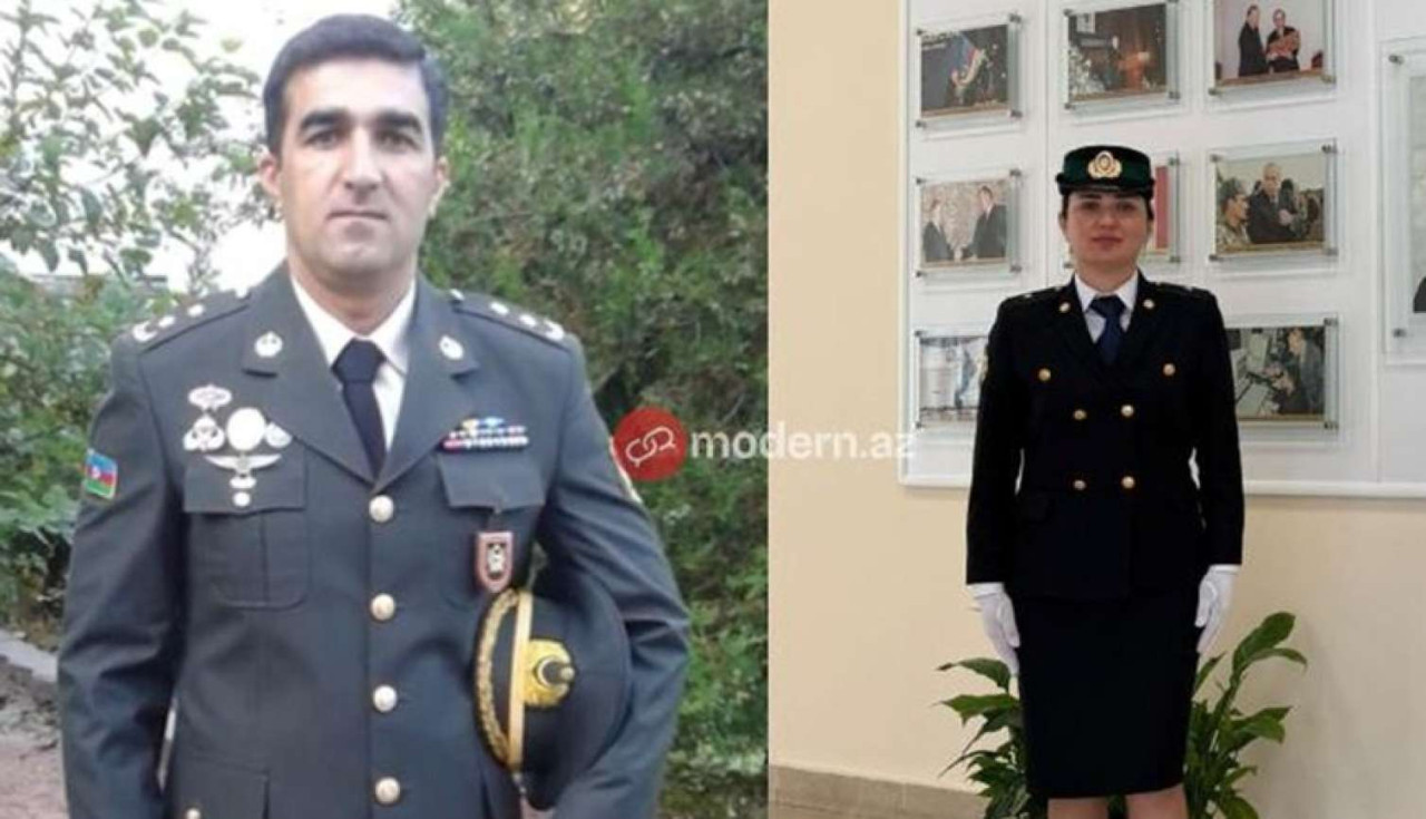 Şəhid xanımına leytenant rütbəsi verildi - FOTO 