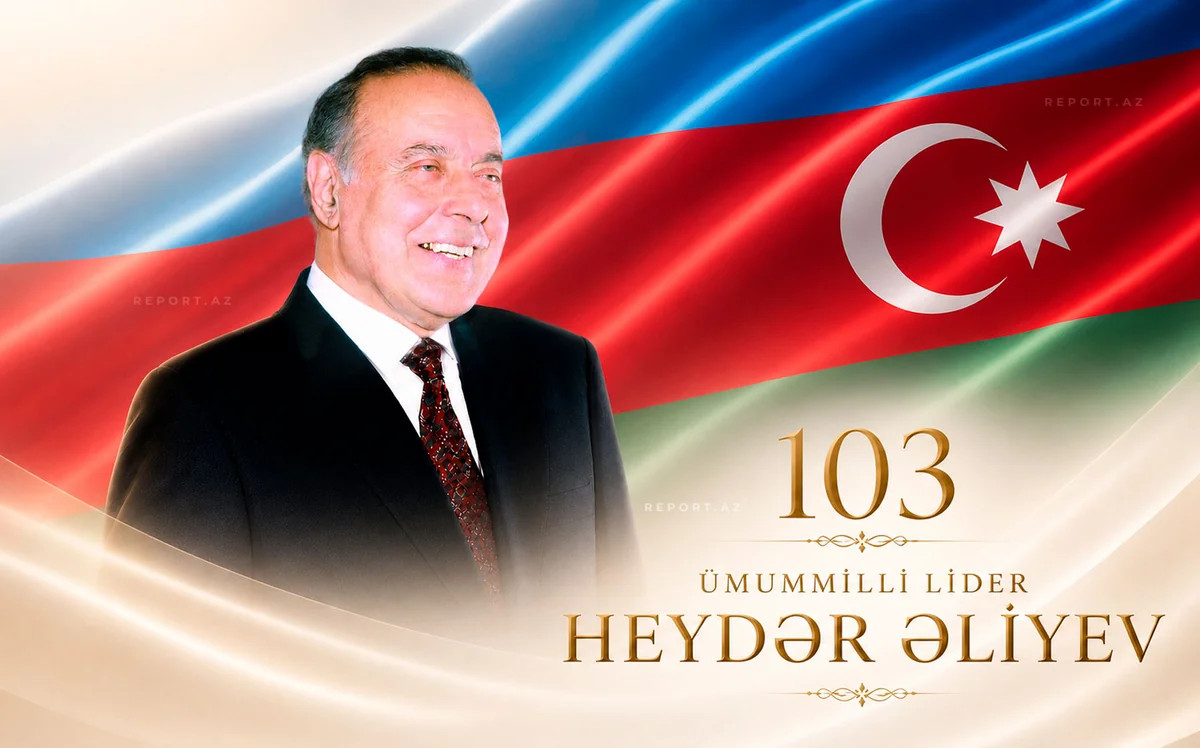 Ümummilli Lider Heydər Əliyevin anadan olmasının 103-cü ildönümüdür&nbsp;