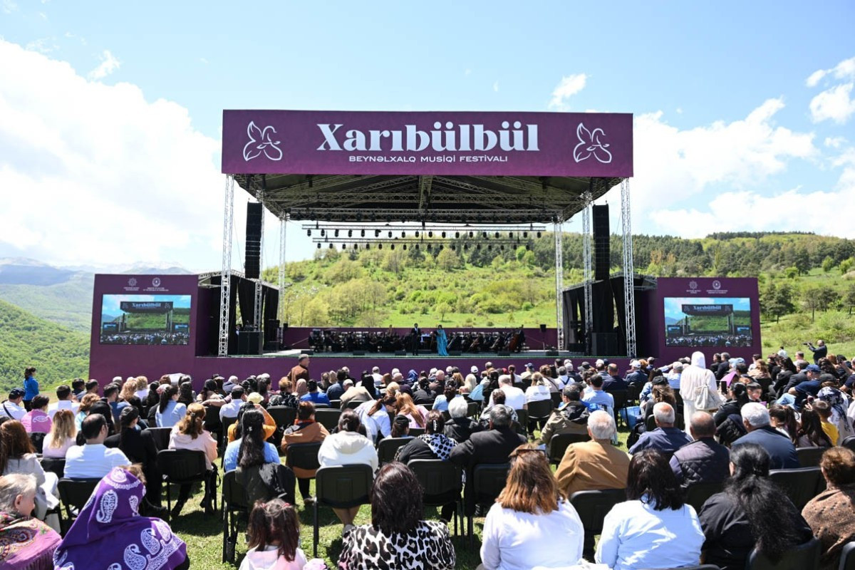 Şuşada “Xarıbülbül” IX Beynəlxalq Musiqi Festivalı keçirilir