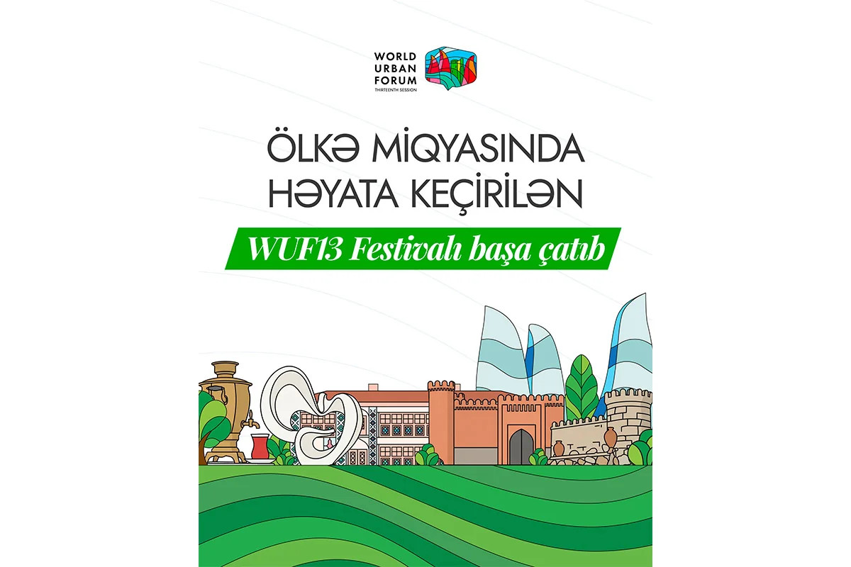 Azərbaycanın 9 şəhərində keçirilən WUF13 festivallarında 115 mindən çox insan iştirak edib&nbsp;