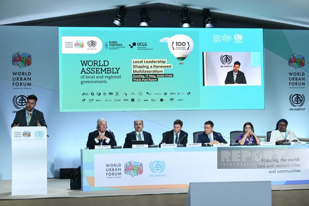 WUF13: Yerli və regional hökumətlərin Ümumdünya Assambleyası keçirilir&nbsp;