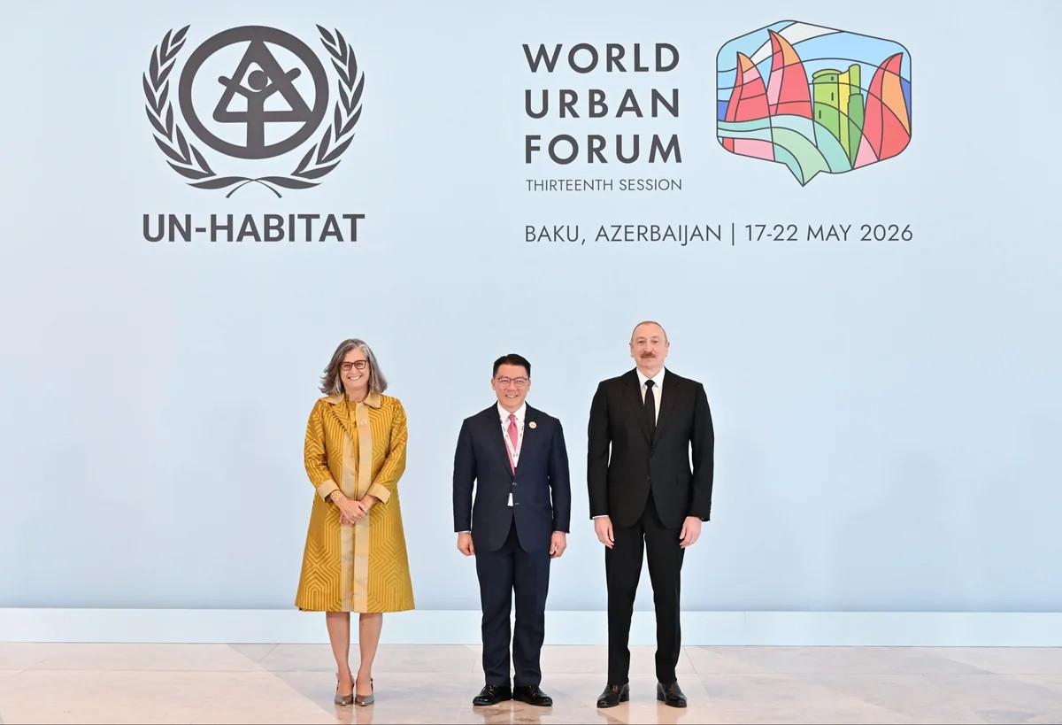 İlham Əliyev Ümumdünya Şəhərsalma Forumunun 13-cü sessiyasının açılış mərasimində iştirak edir&nbsp;