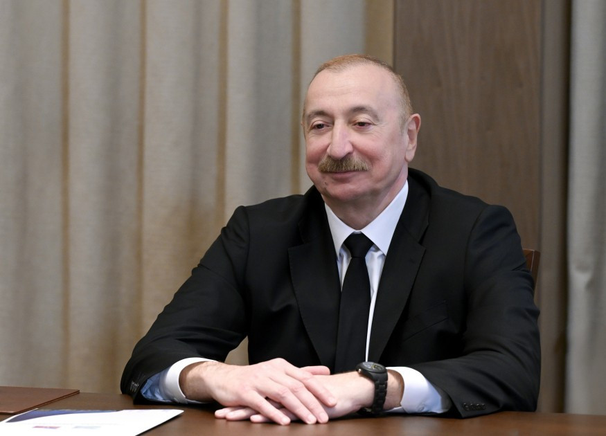 Prezident İlham Əliyev Şavkat Mirziyoyevlə görüşüb&nbsp;