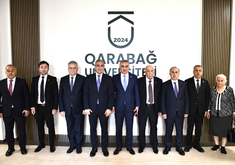 Vəkillər Kollegiyasının nümayəndə heyəti Qarabağ Universitetində olub 