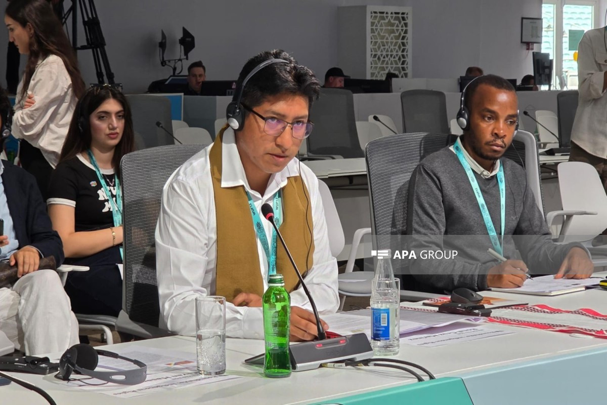 Boliviya nümayəndəsi: İnkişaf aborigen xalqların köçürülməsi hesabına olmamalıdır&nbsp;