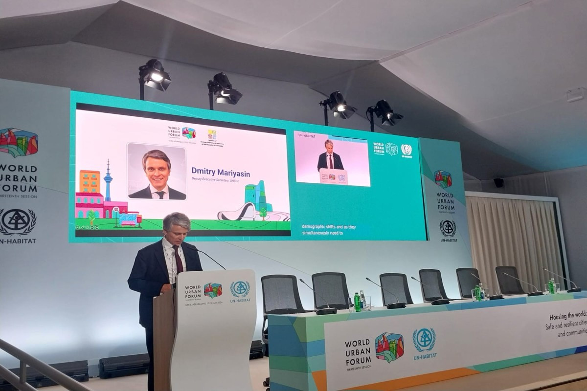 Dmitry Mariyasin WUF13-ün uğurlu təşkilinə görə Azərbaycana təşəkkür edib&nbsp;