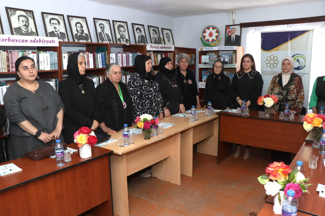 \"Şəhid Analarına Dəstək\" İctimai Birliyi tədbir keçirib