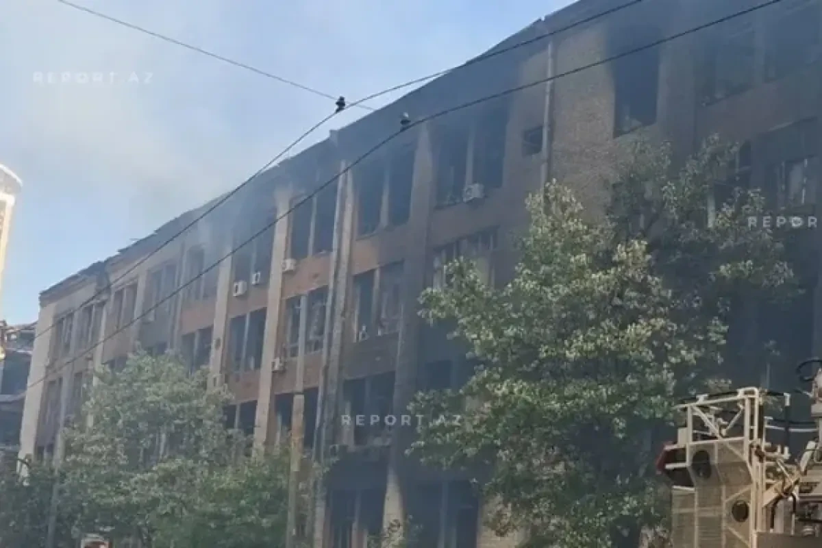 Kiyevə hücum zamanı Azərbaycan səfirliyinə ziyan dəyib