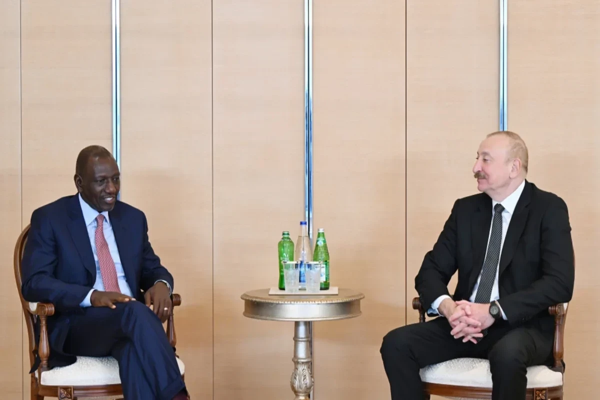 Keniya prezidenti Uillyam Samoei Ruto Prezident İlham Əliyevi təbrik edib&nbsp;