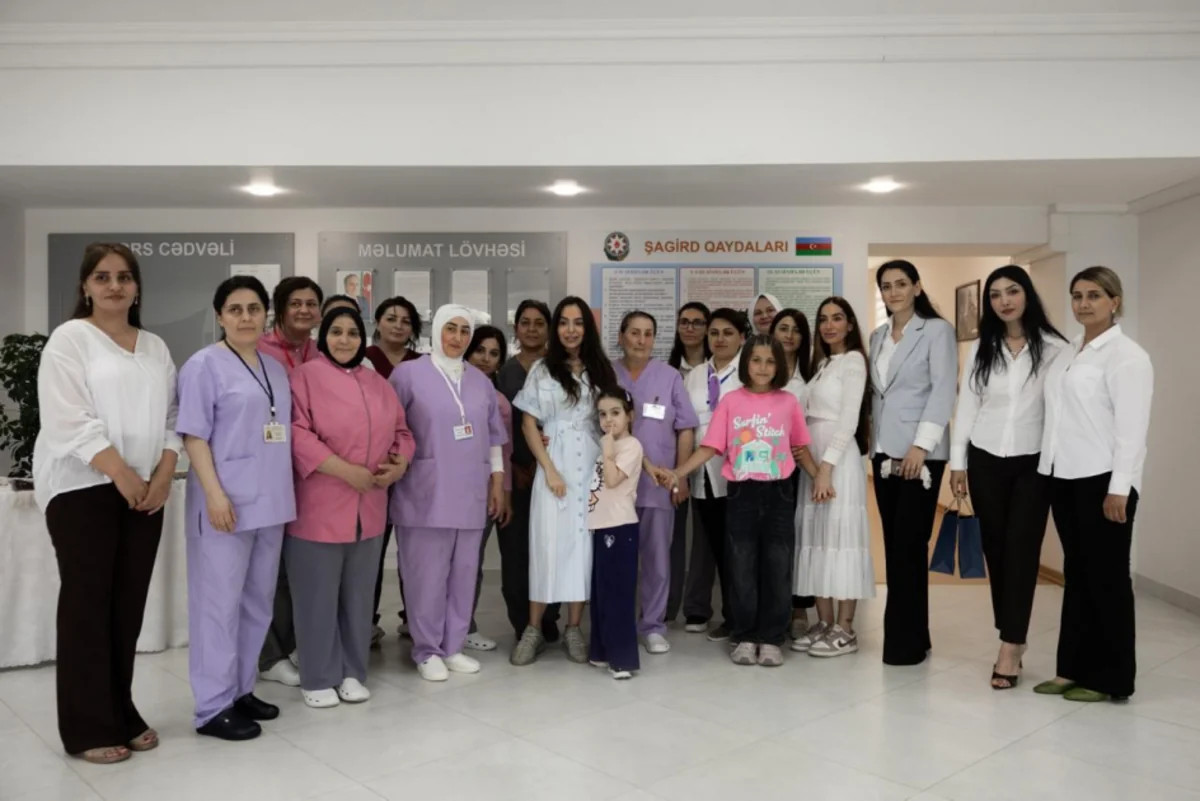 Leyla Əliyeva və Arzu Əliyeva Lənkəranda uşaq evini ziyarət ediblər&nbsp;