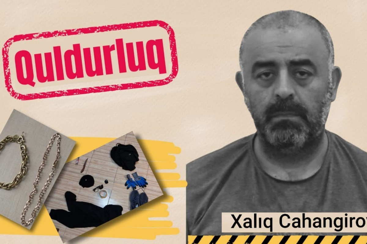 Otel işçilərinə qarşı quldurluq edən şəxs saxlanılıb