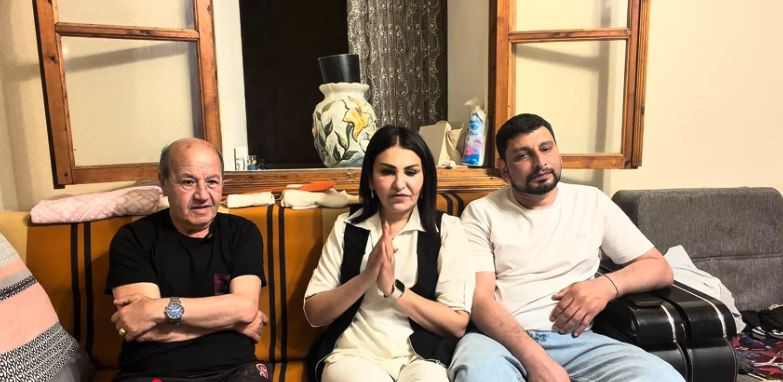 Əli Mirəliyevin evindən görüntülər: Bacısı görün kim imiş&nbsp; +VİDEO