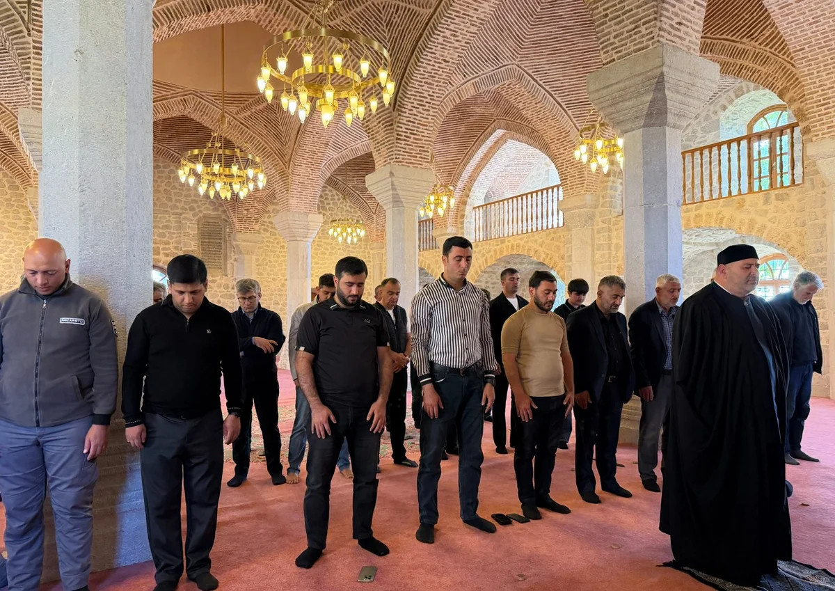 Şuşada Qurban bayramı namazı qılınıb&nbsp;