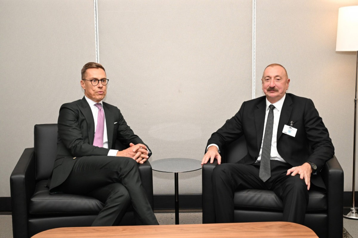 Aleksandr Stubb Azərbaycan Prezidentini təbrik edib