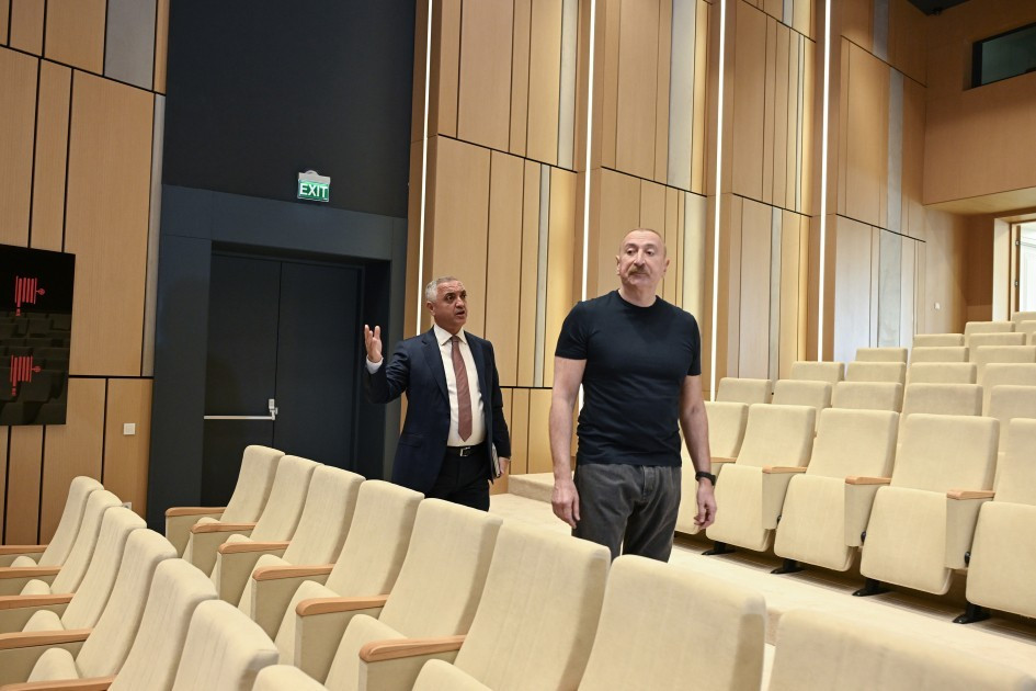 Yeni mərkəz belə olacaq - Prezident açılışını etdi