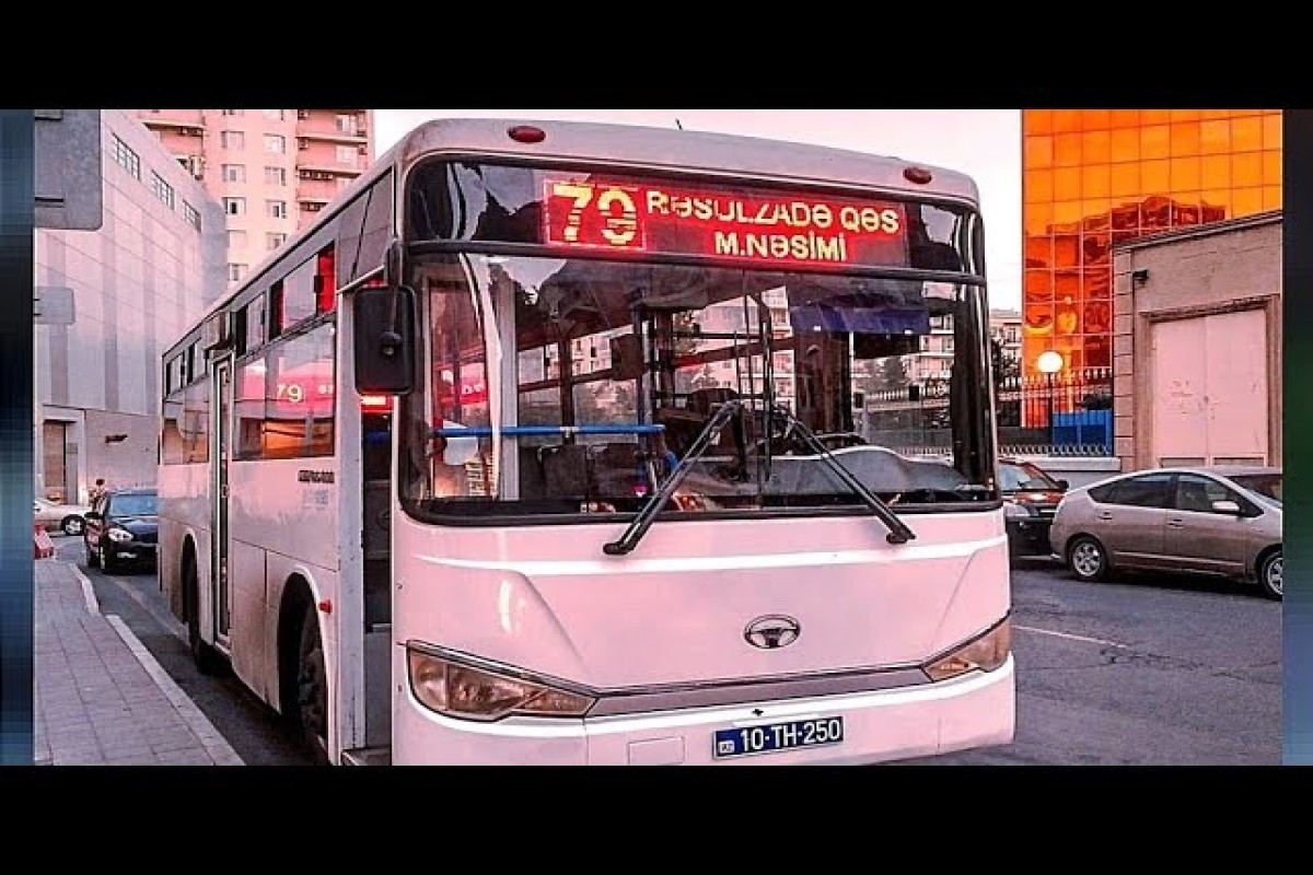 79 nömrəli marşrutun bütün avtobusları yenilənir