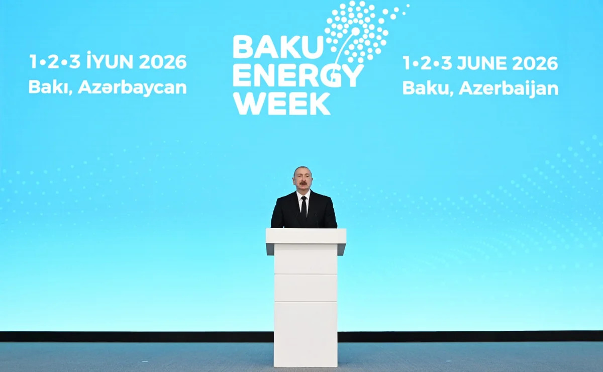 İlham Əliyev Bakı 31-ci \"Baku Energy Forum\"un rəsmi açılış mərasimində iştirak edir
