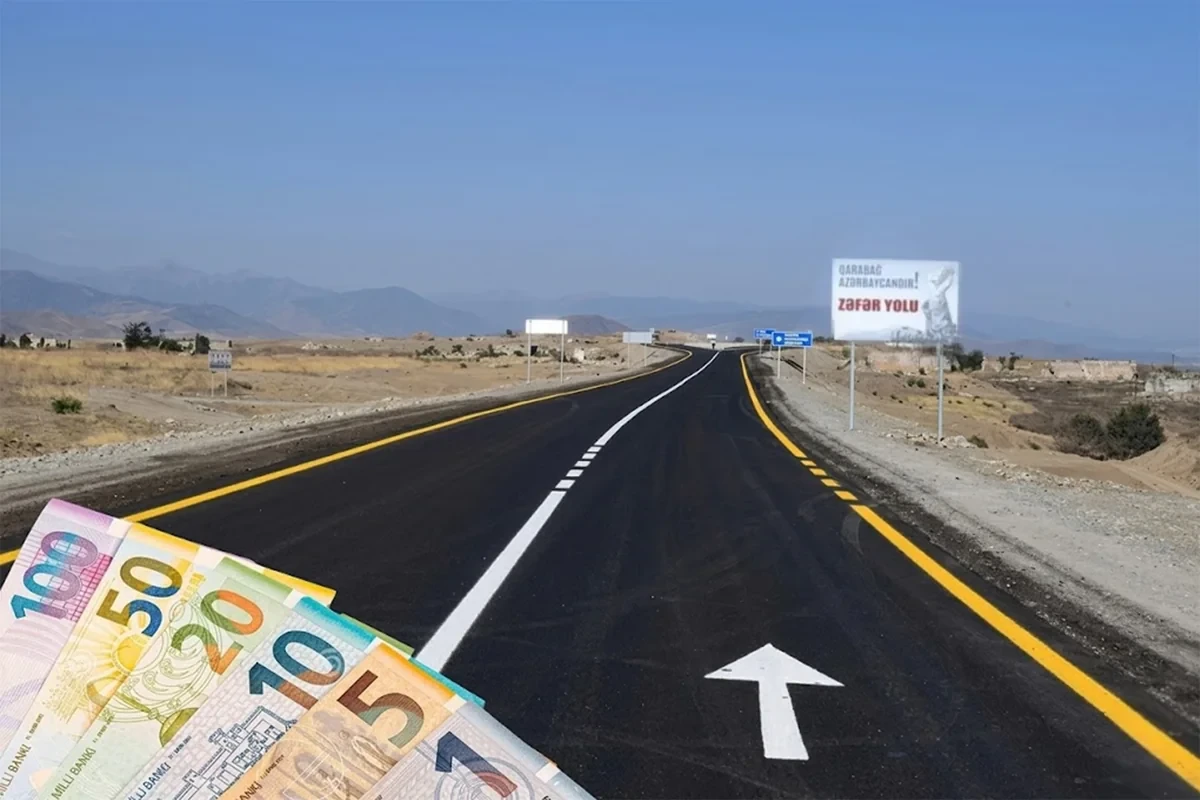 Azərbaycanda daha bir yol ÖDƏNİŞLİ OLDU - MƏBLƏĞLƏR AÇIQLANDI&nbsp;&nbsp;