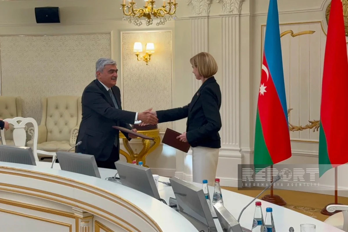 Minskdə Azərbaycan və Belarus arasında bir sıra sənədlər imzalanıb 