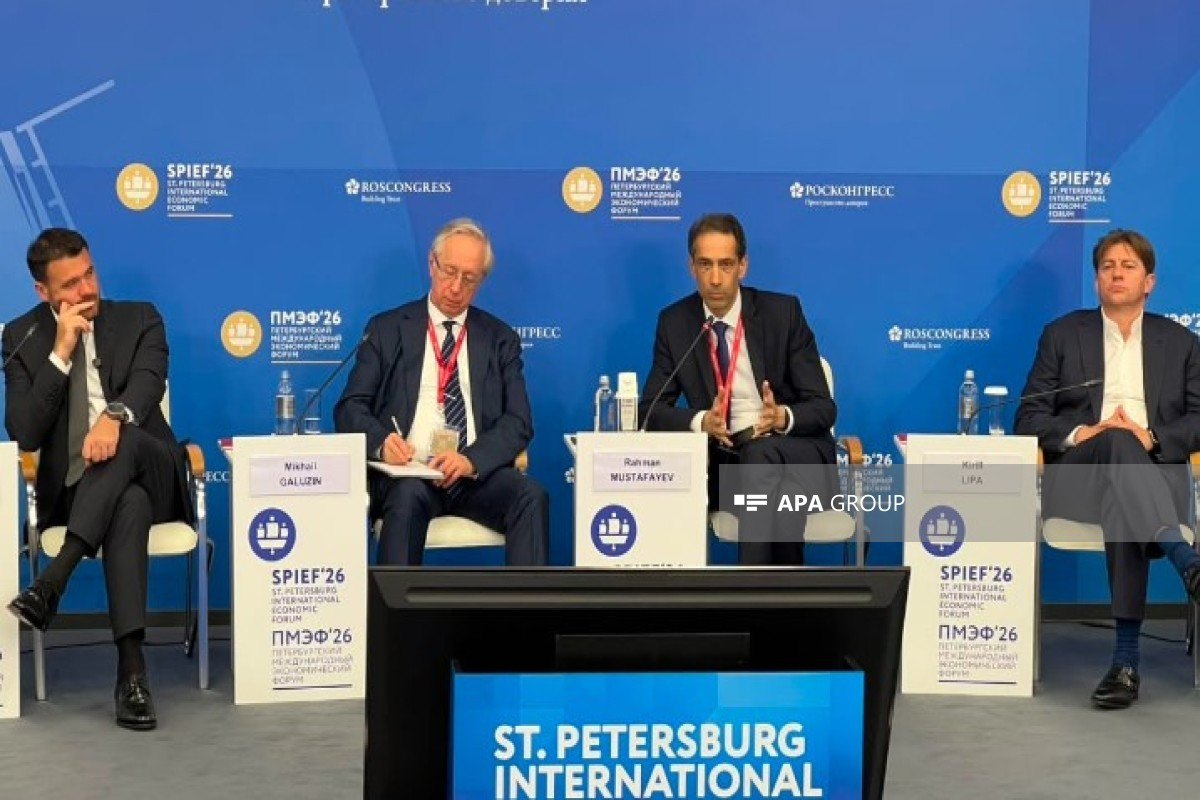 Sankt-Peterburqda Azərbaycan-Rusiya biznes dialoqu keçirilib