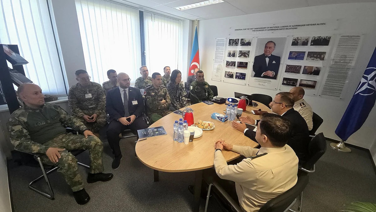 Azərbaycanın NATO yanındakı nümayəndəliyində 9 ölkənin nümayəndələri qəbul edilib&nbsp;