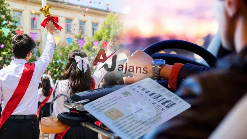 Sükan arxasına keçən məktəbli - FACİƏ QAÇILMAZDIR&nbsp;