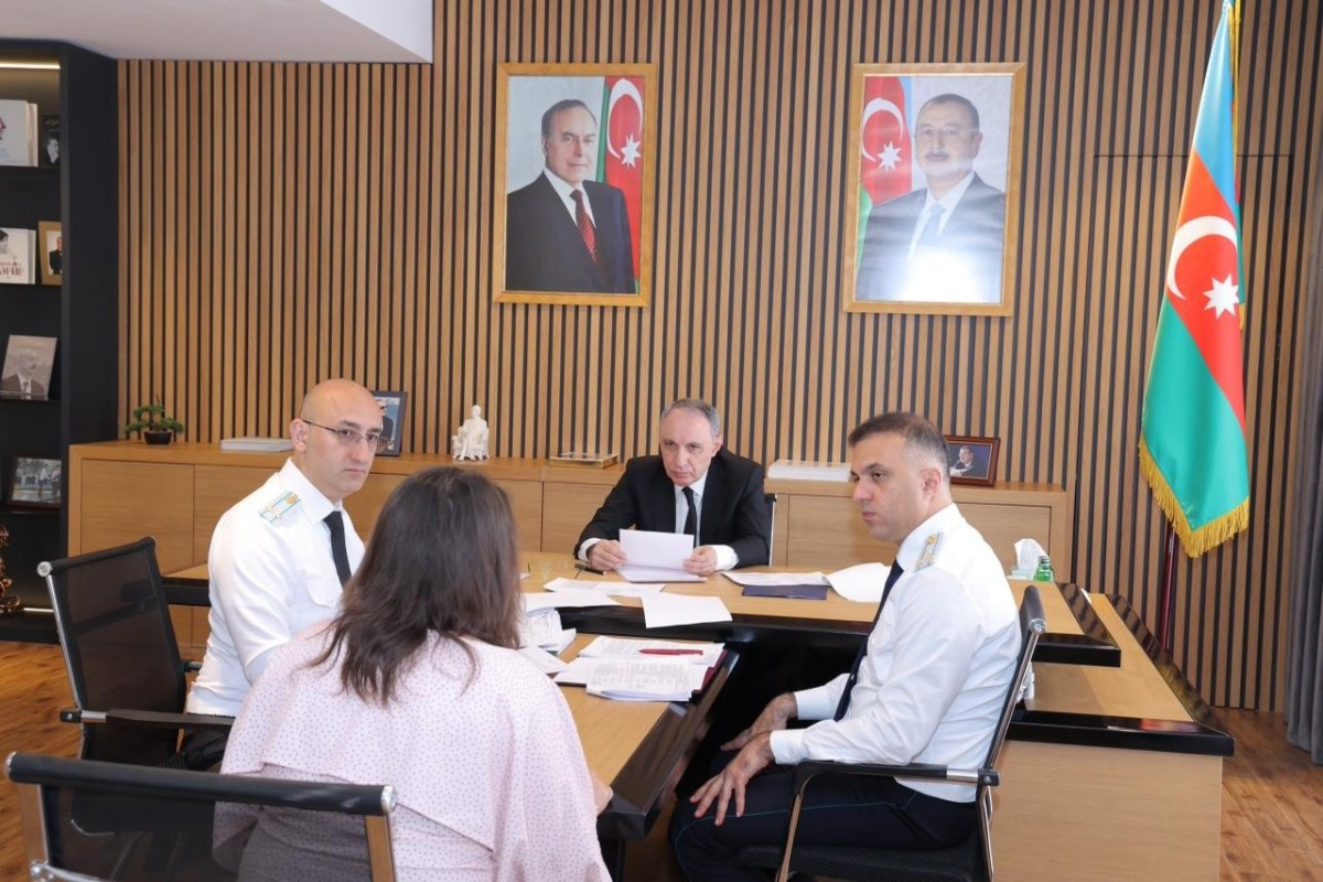 Baş prokuror Nərimanov rayonunda vətəndaşları qəbul edib&nbsp;